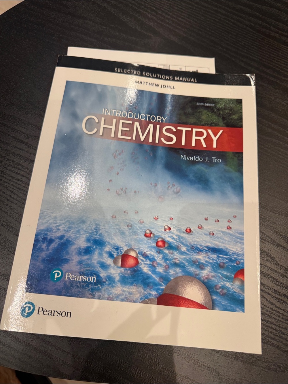 None Introductory Chemistry 6th Edition Selected Solutions Manual – Pearson